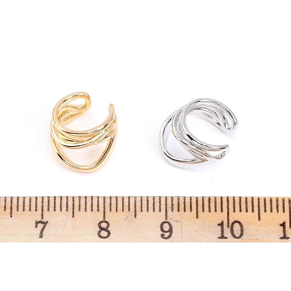 당일 발송! 이어 커프 디자인 11 × 12mm 편이 용 [1 가]