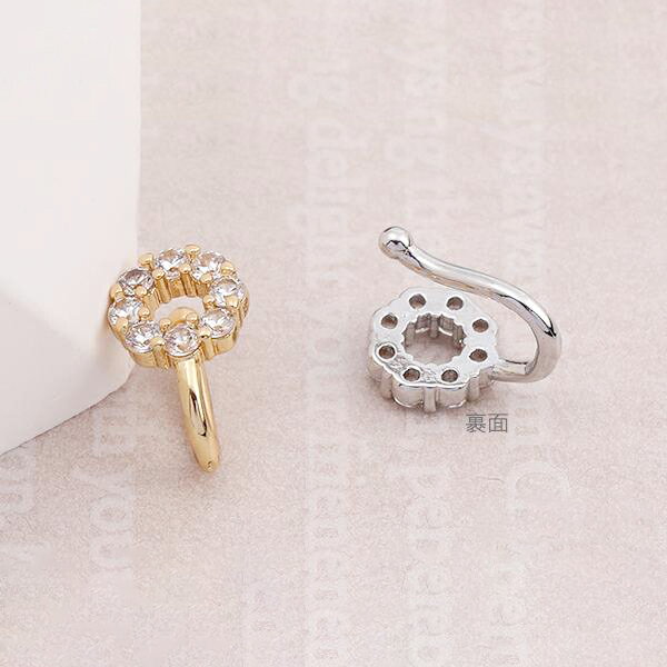 即日発送！高品質イヤーカフ 16×20mm 片耳用（1ヶ）
