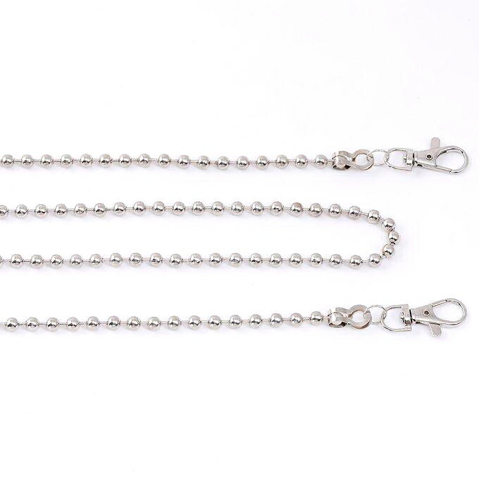 即日発送！ボールチェーンショルダー持ち手 全長約120cm×幅約6mm（1連）