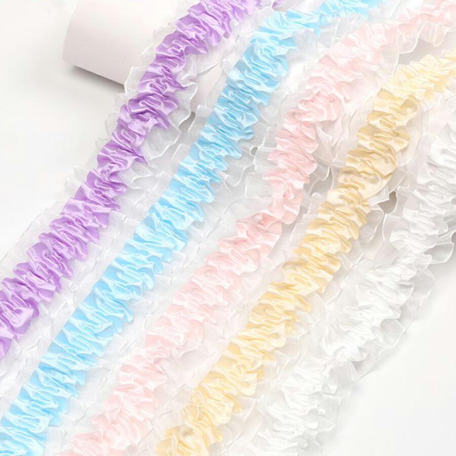 即日発送！ストレッチレース 幅約4cm（1m）