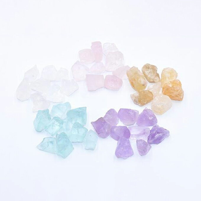 即日発送！天然石ビーズ スクラブ さざれ 8-20mm【4ヶ】