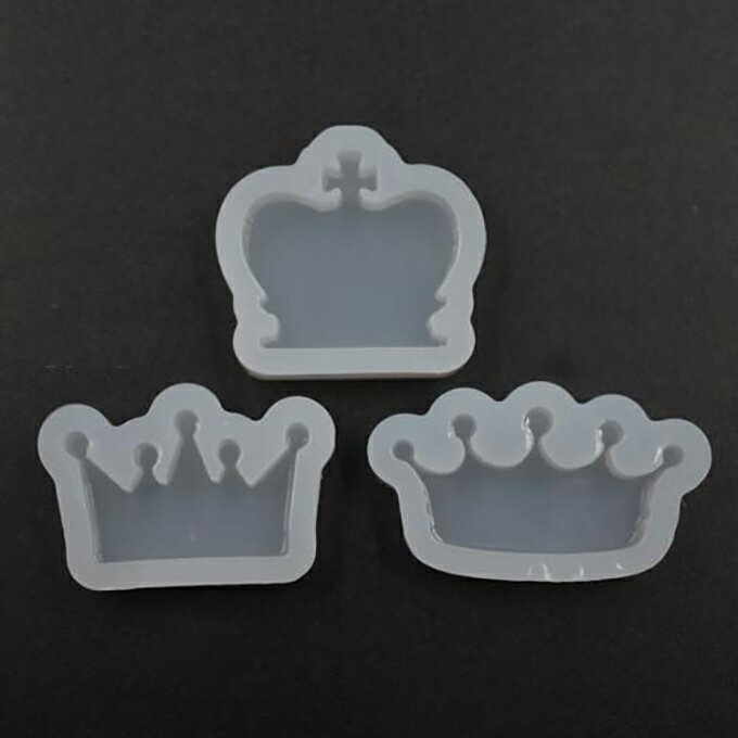 即日発送！シリコンモールド レジンモールド 王冠 ハンドメイド用