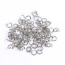 即日発送!ステンレス製 丸カン 0.8×5mm 5g(約90ヶ)