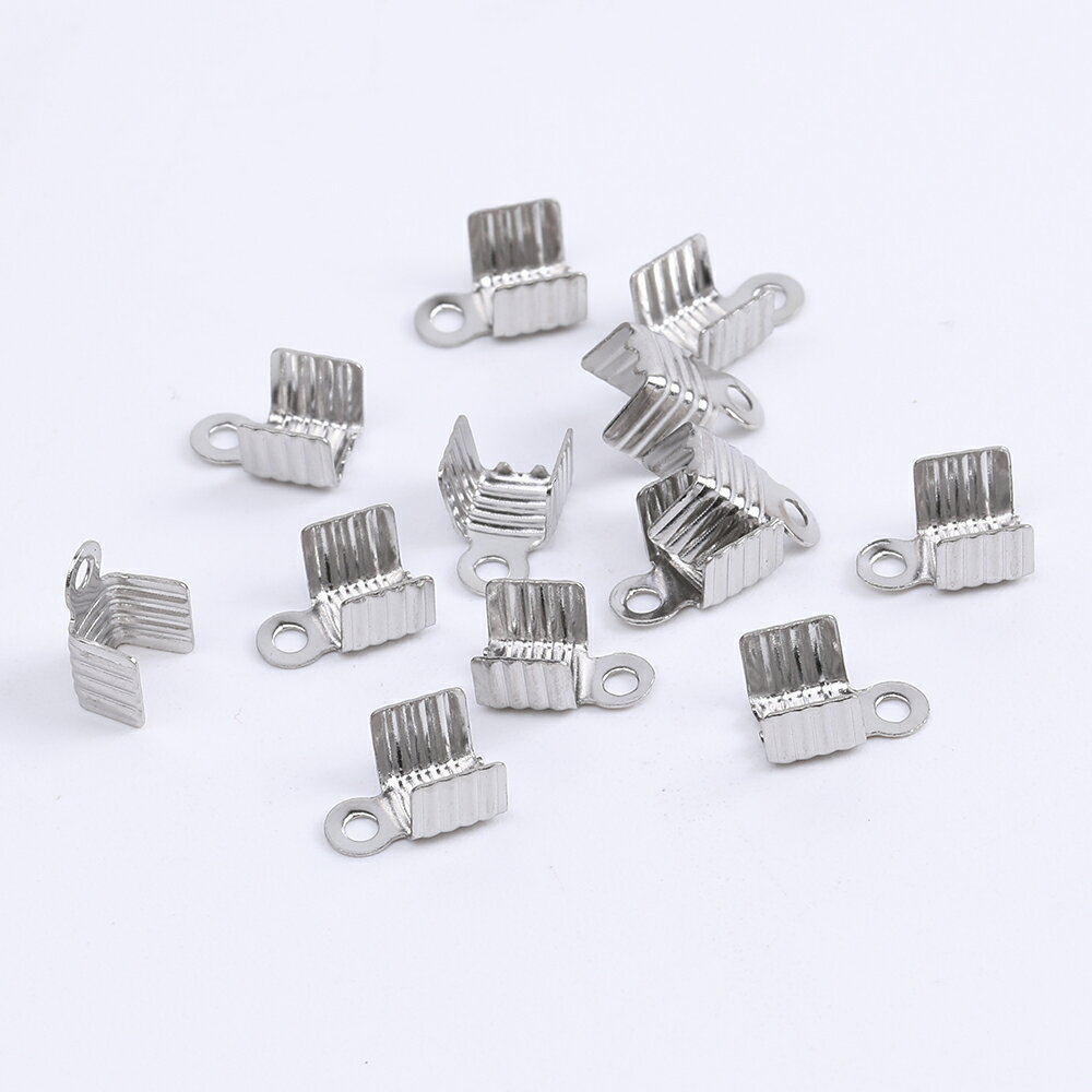 即日発送！ステンレス製 チェーンエンド エンドパーツ ストリングエンド 5mm（50ヶ）