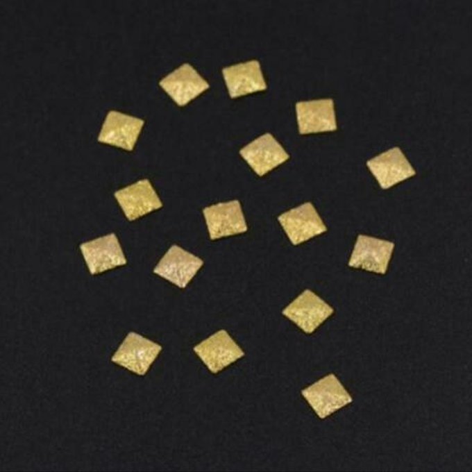 即日発送！ネイルパーツ メタルパーツ スクラブ 丸 3×3mm ゴールド【約480～500ヶ】