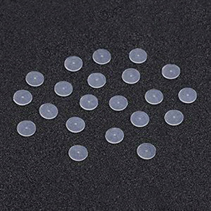 仕　様 サイズ約6mm材　質シリコン重さ約1.1g/袋 入　数 0.9g（約50ヶ） 注意事項 商品の一部には、生産過程上において、歪み・メッキムラ・色ムラ・サビ・多少の柄ずれなどある場合があります。ご返品とご交換は出来かねますので、予めご了承の上ご購入ください。ご理解・ご協力をお願い申し上げます。