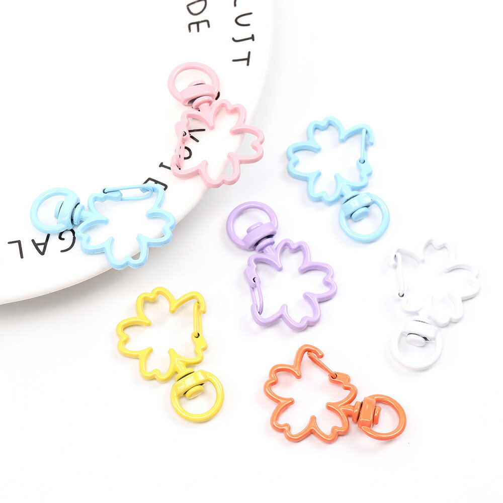 即日発送！キーホルダー 22×36mm ミックスカラー（4ヶ）