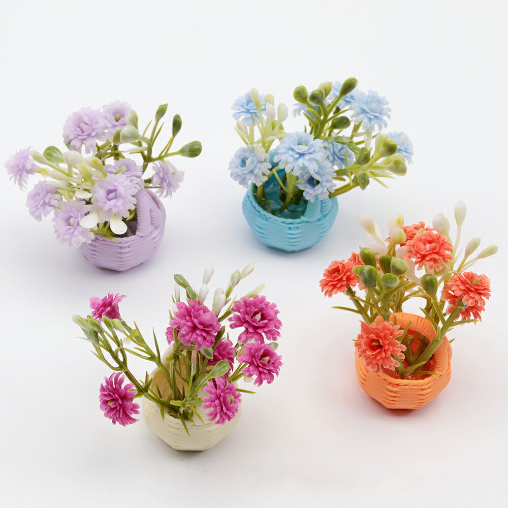 即日発送！ミニチュア フラワー お花 フラワー 植物 装飾 小物 インテリア 樹脂パーツ 約26×50mm（2ヶ）