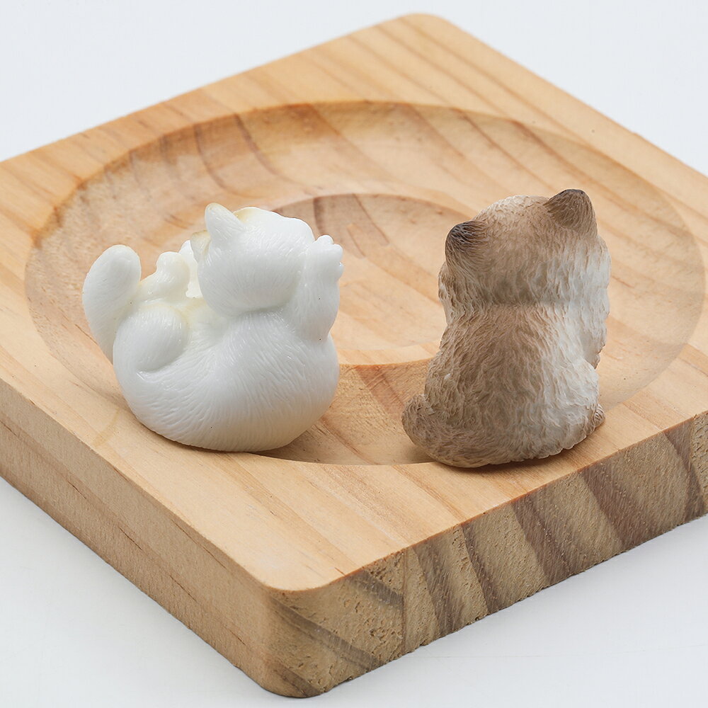 即日発送！ミニチュア 猫 ねこ ペット 動物 アニマル 小物 置物 樹脂パーツ 2種（2ヶ） craftmax11-10024831 craftmax サンプル画像3