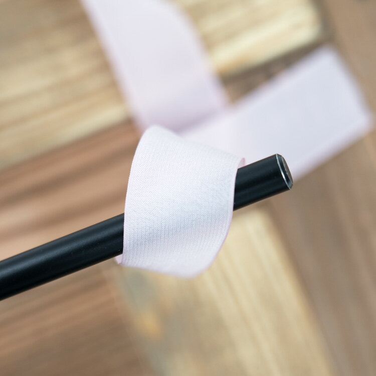 ジョーゼット リボン 24mm ミント 1m 売り / Georgette Ribbon 24mm Mint 1m