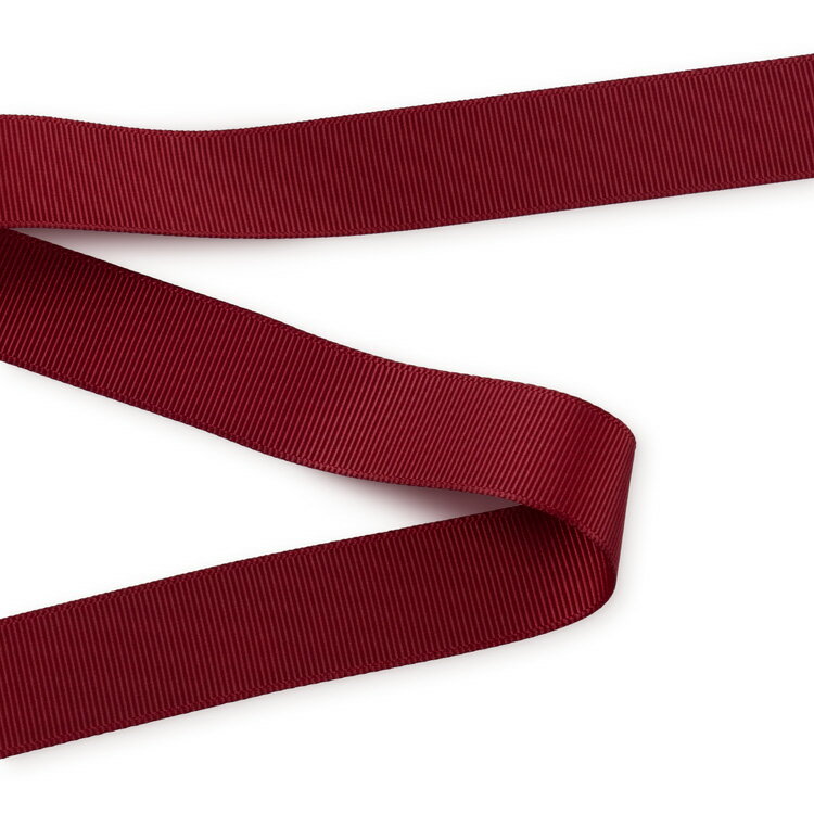 グログランリボン 22mm [プラム] 5m