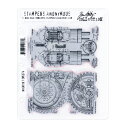 Stampers Anonymous クリングマウントスタンプ インベンター 7 / Cling Mount Stamp Tim Holtz Inventor 7