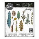 Sizzix シジックス シンリッツ ダイ セット ファンキー ネイチャー / Thinlits Die Set 10PK Funky Nature by Tim Holtz