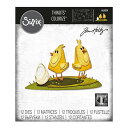 Sizzix シジックス シンリッツ ダイ セット ペーパーカット チック カラーライズ / Thinlits Die Set 12PK Papercut Chicks Colorize by Tim Holtz