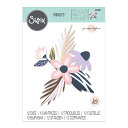 SUPER PRICE Sizzix シジックス シンリッツ ダイセット ボヘミアン フローラルズ / Thinlits Die Set 12PK Bohemian Florals by Jennifer Ogborn