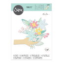 Sizzix シジックス シンリッツ ダイ セット パス ザ ブーケ / Thinlits Die Set 12PK Pass the Bouquet by Olivia Rose