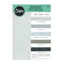 Sizzix シジックス Surfacez カードストックパック シルバー 20.32cm x 29.21cm 50枚入 / The Opulent Cardstock Pack 8 x 11 1/2 Silver 50 Sheets