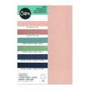 Sizzix シジックス Surfacez カードストックパック ミューティド 20.32cm x 29.21cm 60枚入 / Cardstock 8 x 11 1/2 Muted 60Sheet