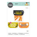 Sizzix シジックス シンリッツ ダイ セット  / Thinlits Die Set 10PK Halloween Toppers by Olivia Rose