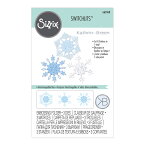 Sizzix シジックス スイッチリッツ エンボッシング フォルダー [スノーフレーク] / Switchlits Embossing Folder Winter Snowflakes by Kath Breen