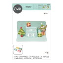 Sizzix シンリッツ ダイ セット [マルチパーパス ポップアップ] / Thinlits Die Set 19PK Multi-Phrase Pop-Up by Olivia Rose