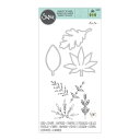 Sizzix シジックス フレームリッツ&スタンプ ダイ セット [デコレーティブ リーヴス] / Framelits Die Set 3PK w/4PK Stamps - Decorative Leaves by Olivia Rose