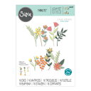 Sizzix シジックス シンリッツ ダイ セット [ボーホー ブーケ] / Thinlits Die Set 16PK Boho Bouquet by Lisa Jones