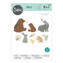 Sizzix VWbNX Vbc _C Zbg [lC`[tY] / Thinlits Die Set 11PK Nature Friends by Lisa Jones