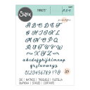 Sizzix シジックス シンリッツ ダイ セット [スクリプテッド アルファベット] / Thinlits Die Scripted Alphabet by Jennifer Ogborn