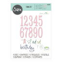 Sizzix シジックス シンリッツ ダイ セット [ファビュラス バースディ ナンバーズ] / Thinlits Die Set 15PK Fabulous Birthday Numbers by Debi Potter