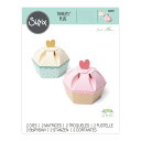 Sizzix シジックス シンリッツ プラス ダイ セット ファビュラス カップケーキ ボックス / Thinlits Plus Die Set 2PK Fabulous Cupcake Box by Debi Potter