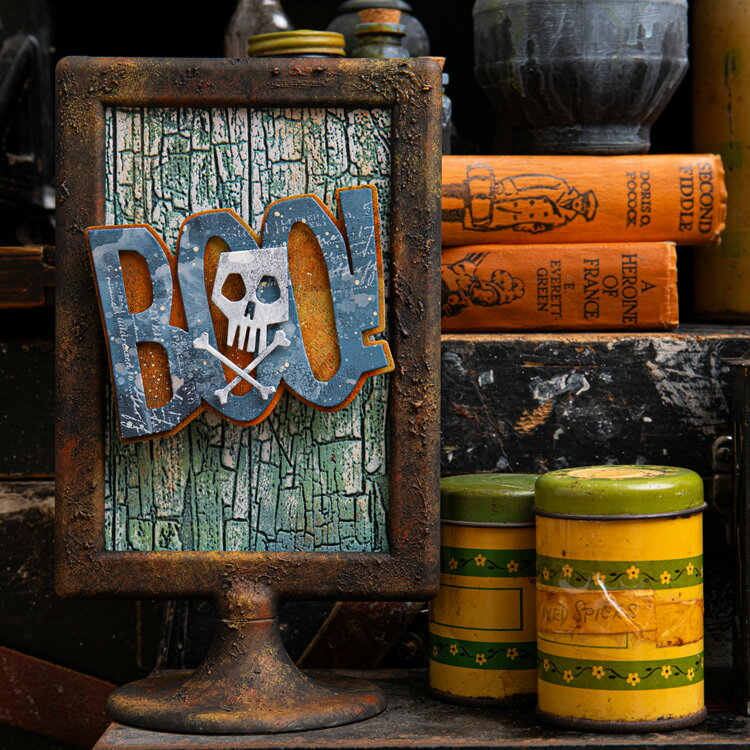 [SUPER PRICE] Sizzix シジックス 3D テクスチャフェード エンボッシング フォルダー [クラックト] / 3-D Texture Fades Embossing Folder Cracked by Tim Holtz 3