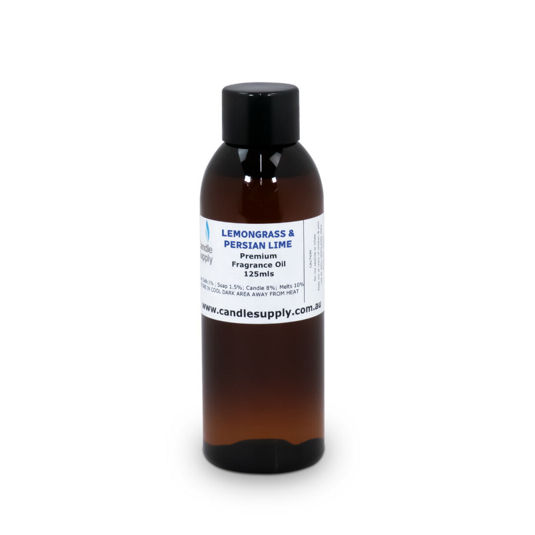 Candle Supply フレグランスオイル [レモングラス & ペルシアンライム] 125ml 2