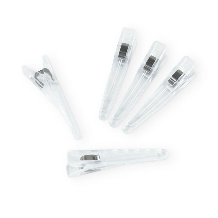 ヘアークリップ [クリア] 50個