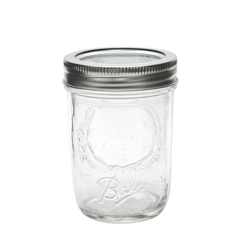 ボールメイソンジャー レギュラーマウス 240ml / Ball Mason Jar Regular Mouth 8oz