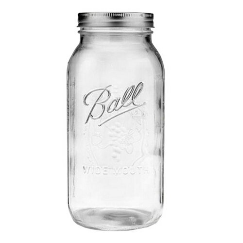 ボールメイソンジャー ワイドマウス 2000ml / Ball Mason Jar Wide Mouth Half Gallon