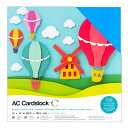 American Crafts カードストック バラエティーパック テクスチャード [ブライト] 各色3枚 計60枚入 / American Crafts Cardstock Variety Pack 12 × 12 Textured Bright 60 piece その1