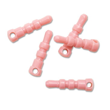 イヤホンジャック15個入 ( ピンク ) Earphone Jack Pink 15pcs