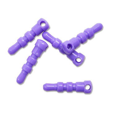 イヤホンジャック15個入 ( パープル ) Earphone Jack Purple 15pcs