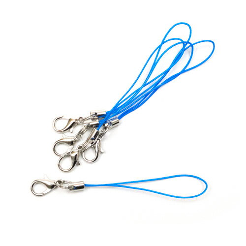 携帯ストラップ[ロイヤルブルー] 10個
