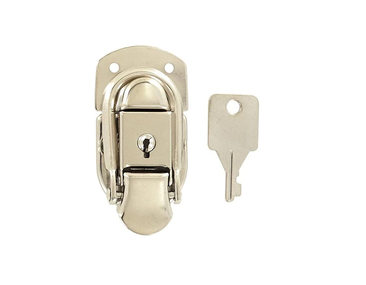 ハードケース修理パーツ 錠前/パッチン錠(シルバー)