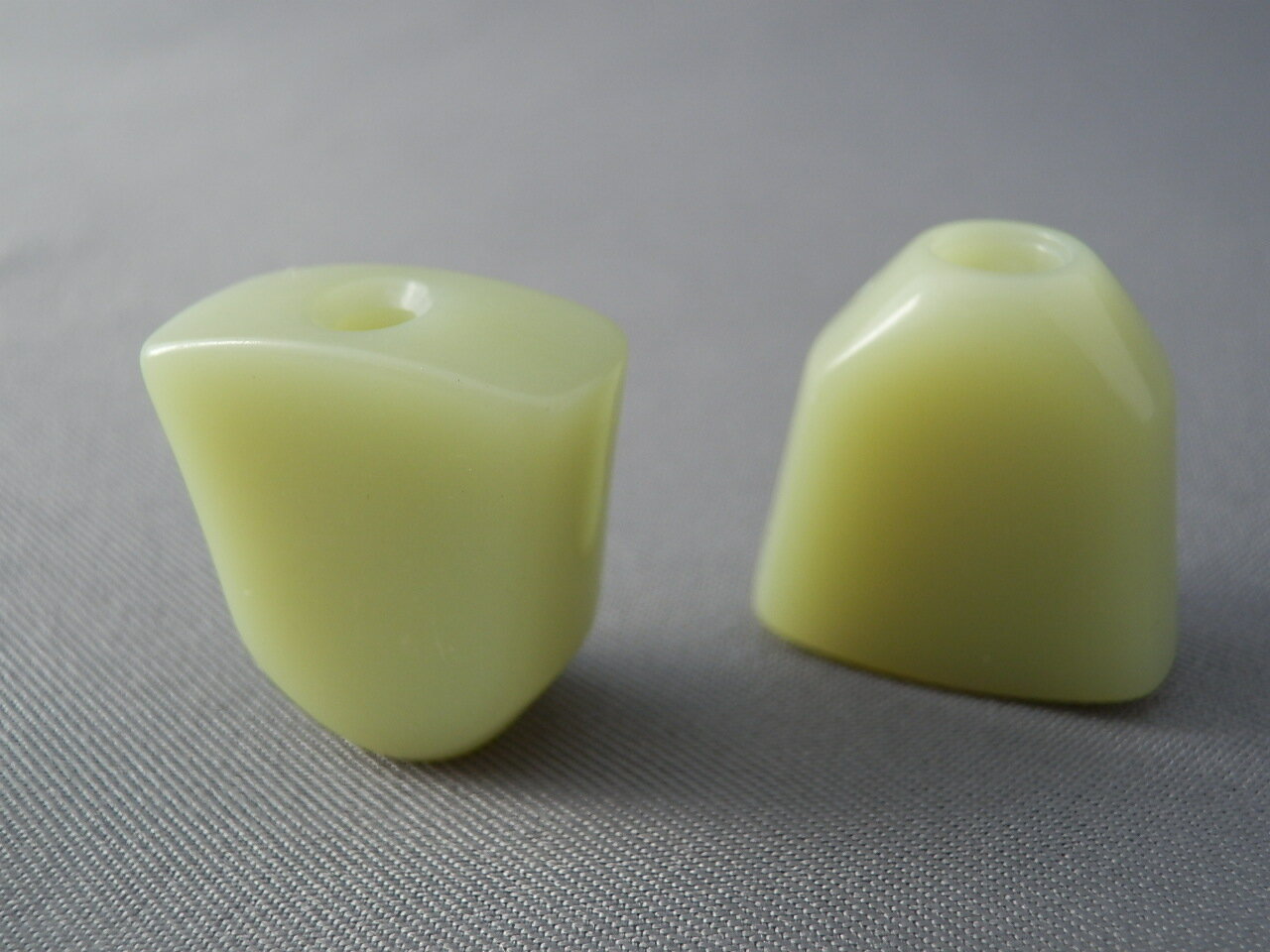 GOTOH(ゴトー)用クルーソンタイプノブ(ペグボタン) グリーン　6個セット 2