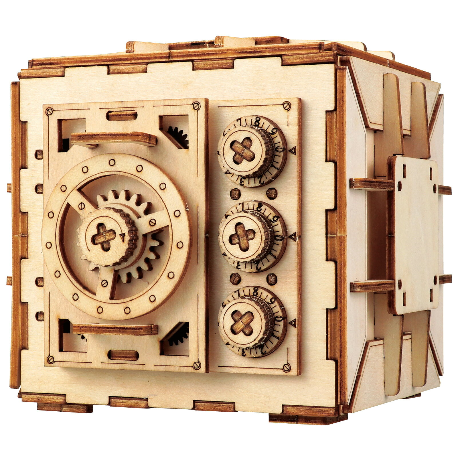 商品情報商品サイズ110×110×110mmセット内容ピース数：103ピース（木製パーツのみ）工作キット 夏休み 小学生 貯金箱 金庫 ダイヤル式 木製 クラフト 工作 手作りキット 工作セット 男の子 女の子 子供 大人 夏休み 小学生 貯金箱 金庫 ダイヤル式 木製 クラフト 工作 手作りキット 工作セット 冬休み 小学校 子ども 自由工作 自由研究 木工 簡単 子供 工作キット 夏休み 小学生 貯金箱 金庫 ダイヤル式 木製 クラフト 工作 手作りキット 工作セット 男の子 女の子 子供 大人工作キット 夏休み 小学生 貯金箱 金庫 ダイヤル式 クラフト 本格的なダイヤル式金庫を作ってみよう！ 5