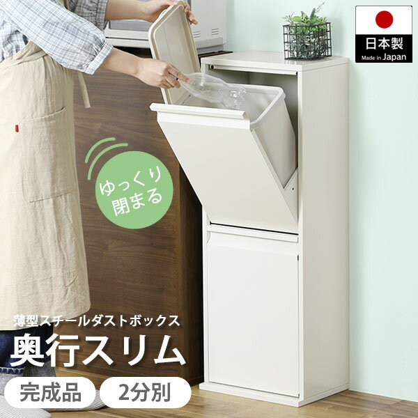 楽天市場】ゴミ箱 分別 スリム 2段式の通販