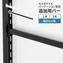 カスタマイズ パーテーション 専用ラダーバー 追加用 幅58cm 1本 3本 ( パーティション つっぱり ツッパリ カスタマイズパーテーション 間仕切り 壁面収納 フック 壁面 ラダー 丈夫 ラック 日本製 国産 燕三条 ホワイト ブラック 白 黒 川口工器 )