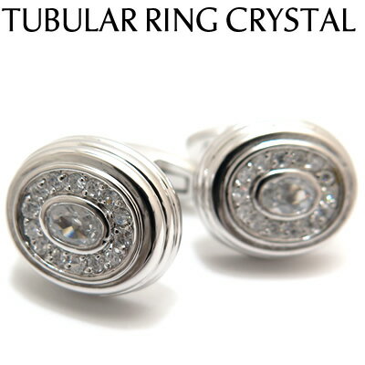 BASIC5000꡼ TUBULAR RING CRYSTAL CUFFLINKS 塼֥顼󥰥ꥹ륫եڥեܥ...