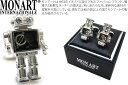 【決算セール第二弾 期間限定価格】MONART モンアート PRET-A-PORTER ROBOT CUFFLINKS プレタポルテ ロボットカフス【送料無料】...