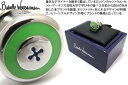 【期間限定価格7/1(TUE)09:59迄】Babette Wasserman バベットワッサーマン ENAMEL BUTTON GREEN LAPEL PIN エナメルボタンラペルピン(グリーン)【送料無料】【タイピン タイクリップ】 父の日
