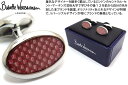 【決算セール第一弾 期間限定価格】Babette Wasserman バベットワッサーマン OVAL PUMICE CARBON PINK CUFFLINKS ...