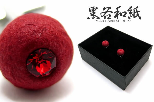 ARTISAN SPIRIT A[eBVXsbg KUROTANI WASHI SPHERE RED CUFFLINKS@JaXtBAJtXibhjyJtX{^ JtNXzyzyuhz ̓